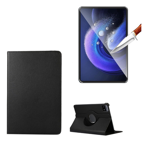 Funda Protector Cover + Mica De Vidrio Xiaomi Pad 6 11 2023 