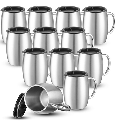 Xinnun Taza De Café De Acero Inoxidable Aislada De 14 Oz A P