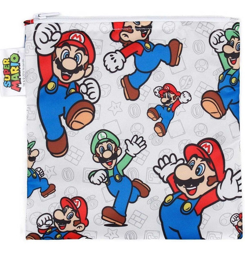 Imagen 1 de 4 de Super Mario Bros. Bolsa Grande Multiusos (fondo Blanco)