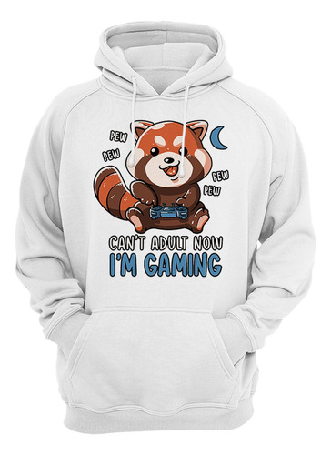 Sudadera Gamer Can't Adult Now I'm Gaming Creativa Mod.1940