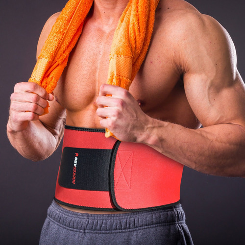 Cinturón Reductor De Cintura De Entrenamiento Para Hombre