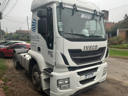 Iveco Stralis 360 C/ Baranda Volcable Salto Modelo 2021