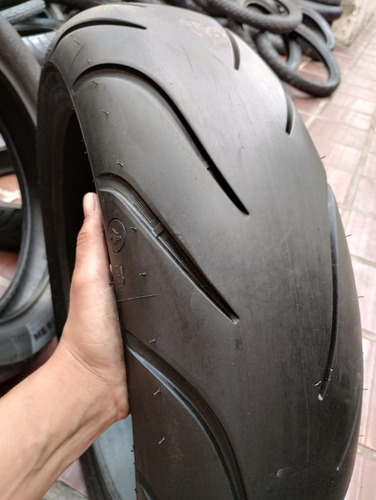 Pneu Moto 180/55-18 Michelin Commander 3 Mais De Meia Vida (Usado)