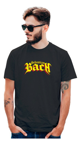 Playera Para Hombre Sebastian Bach Mod1