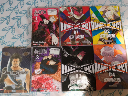 Lote De Manga: Ranger Reject, Jujutsu Kaisen, Black Clover