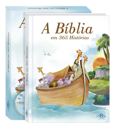 A Bíblia Em 365 Historias - Ilustrada Infantil -