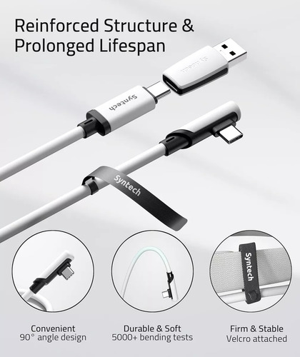 Syntech Cable Link Para Meta Quest 3 Usb A A Usb C 5 Metros