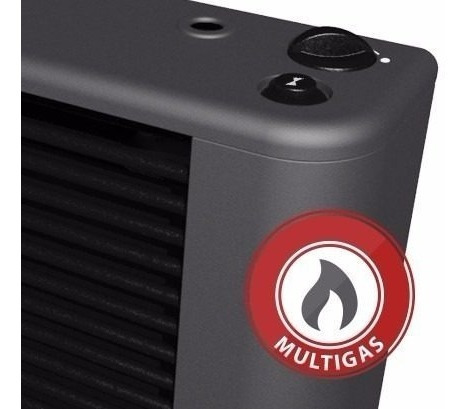 Imagen 2 de 6 de Calefactor Sin Salida Coppens 5000 Calorias Multigas Acero