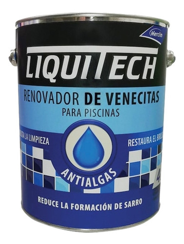 Pintura Renovador De Venecitas Liquitech Merclin 4 Litros