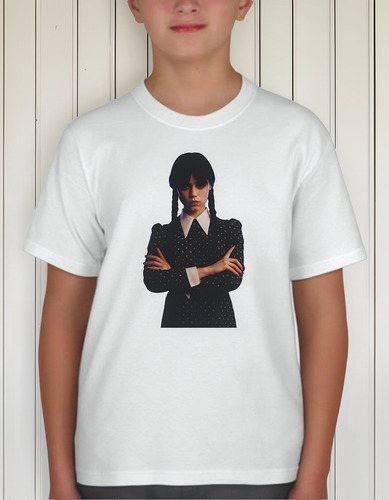 Remera Blanca Niño Sublimada Personalizada Merlinda
