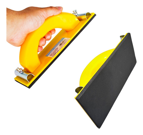 Lixa Fácil Manual Parede Teto Extensor 22x8cm Full - Mh