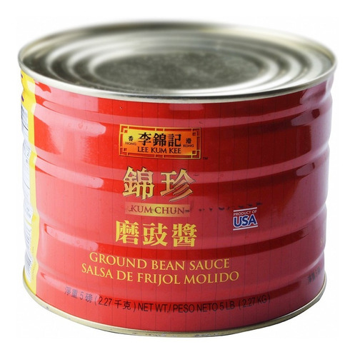 Imagen 1 de 1 de Salsa De Frijol Molido, Lee Kum Kee, 2.27kg