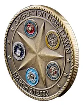 Comprar Moneda Conmemorativa Operación New Dawn Saint George 2003