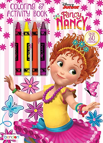 Fancy Nancy Disney - Libro De Actividades Para Colorear (48