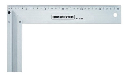 Escuadra Profesional Aluminio Crossmaster 12  300 Mm 