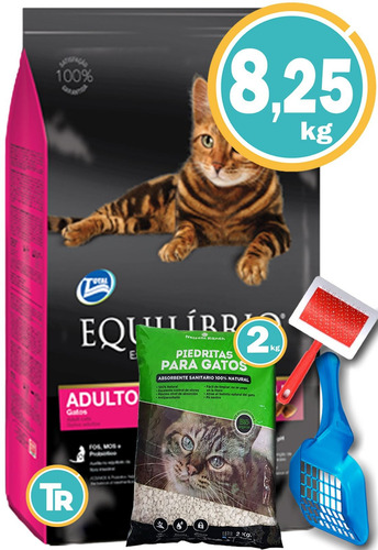 Imagen 1 de 9 de Ración Gato Equilibrio Adulto + Obsequio Y Envío Gratis
