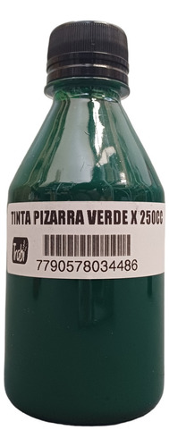 Tinta Verde Para Marcadores De Pizarra X 250 Cc Trabi 1/4 L