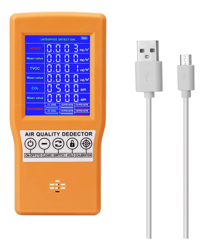 Analizador De Aire Multifuncional Del Detector Del Digital