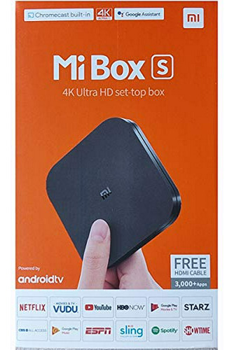 Xiaomi Mi Box S 4k Hdr Android Tv Con Control Remoto