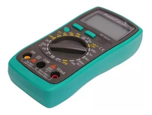 Multímetro Profesional Tester Proskit Mt-1210 Digital Mide Voltaje Ac Dc Diodos Resistencia Amperaje