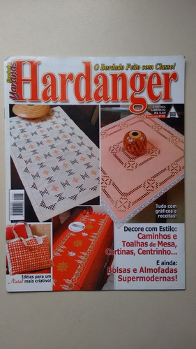 Revista Bordado Yaranas 5 Hardanger Decoração Tapete T034