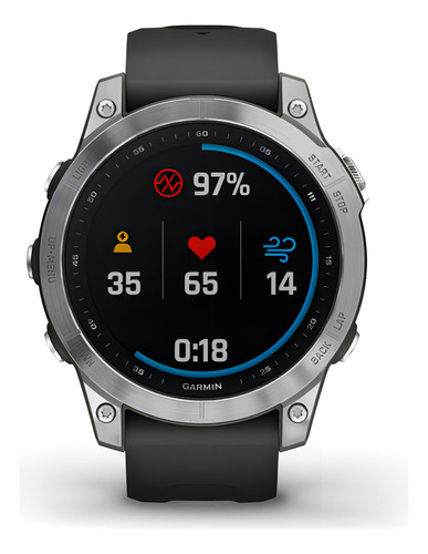 Reloj Gps Multideporte Garmin Fenix 7 Grafito