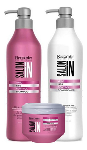 Salon In Recamier Kit Pro Liss Control Liso Perfecto
