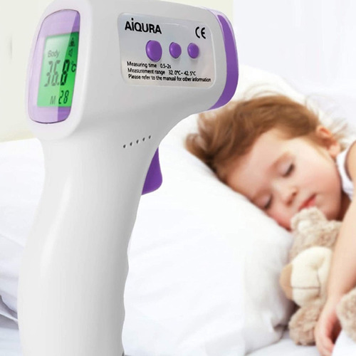 Termómetro Laser Infrarrojo Para Humanos Distancia Cert Fda