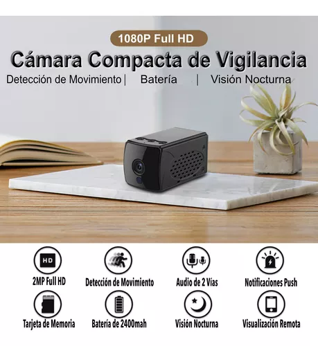 ZINKER Micro Cámara Espia Inalambrica WiFi Ful HD 1080P Mini