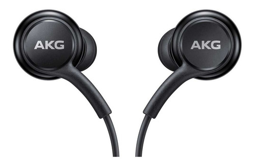 Imagen 3 de 4 de Auriculares Samsung Usb C Akg Negro