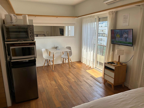 Alquiler Studio En Recoleta Con Muebles 6/12/24 Meses