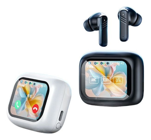 Auriculares Blueetoth Inalambricos O'clock Clip Ear Con Cancelacion De Ruido Traduccion En Tiempo Real Mas De 100 Idiomas Ecualizador Pantalla Led Tactil Varios Modos Gamer Musica Pelicula Hi-fi 360