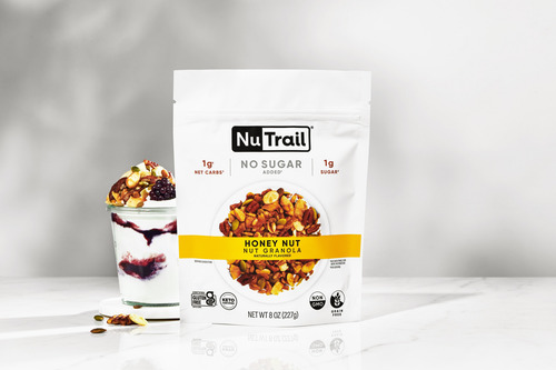 Nutrail Keto Nut Granola - Honey Nut Gluten Free 312 Gr