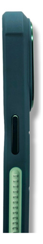 Funda Para Iphone 15 Pro Max Con Correa + Mica + Envio Gb07 Gris Oscuro