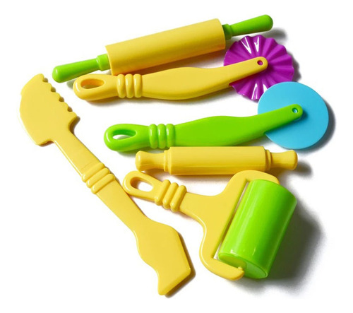 Juego De Herramientas De Plastilina 3d, 6 Unidades/juego De