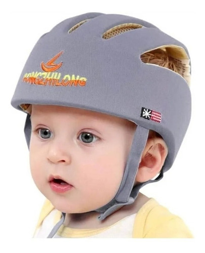 Casco Protector Para Bebes Antigolpes  Ajustable Colores 