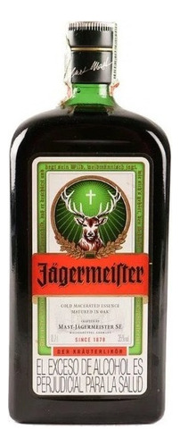 Licor Jägermeister 700ml