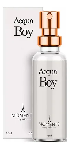 Eau de Parfum Masculino Moments Paris Acqua Boy 15ml Spray
