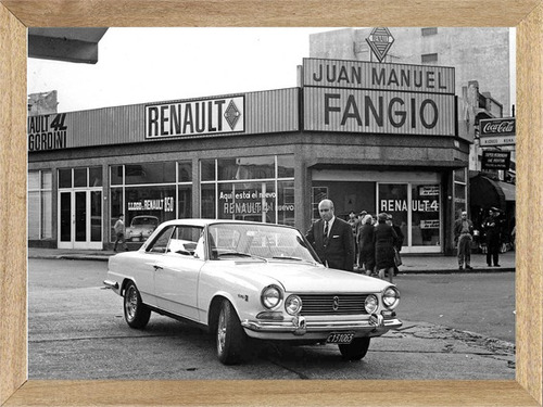 Fangio Torino Cuadros Posters Enmarcado Auto         C208