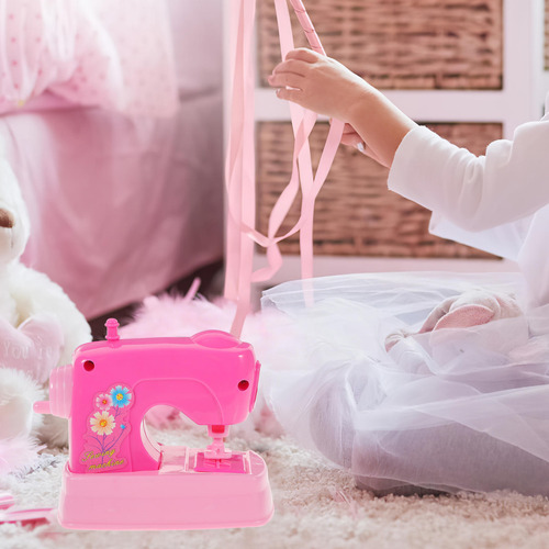 Máquina De Coser Eléctrica Con Juguetes De Bricolaje Con Son