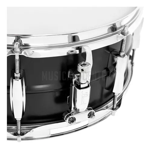 Caixa Pearl Sensitone Aço Edição Limitada Matte Black 14x5.5