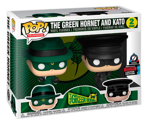 Funko Pop The Green And Kato  2 Pack Exclusivo Convention 