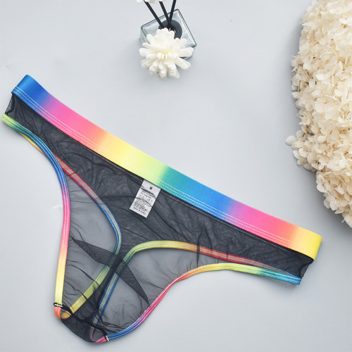 Ropa Interior Transpirable Con Malla W Para Hombre, Transpar