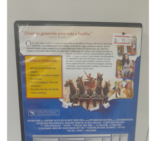 Dvd Um Faz De Conta Que Acontece Adam Sandler