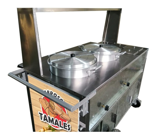 Carrito De Tamales De 1.45 Mts De Largo