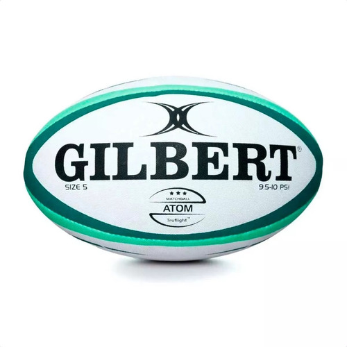 Pelota Rugby Gilbert Atom N5 Oficial Partido Competencia