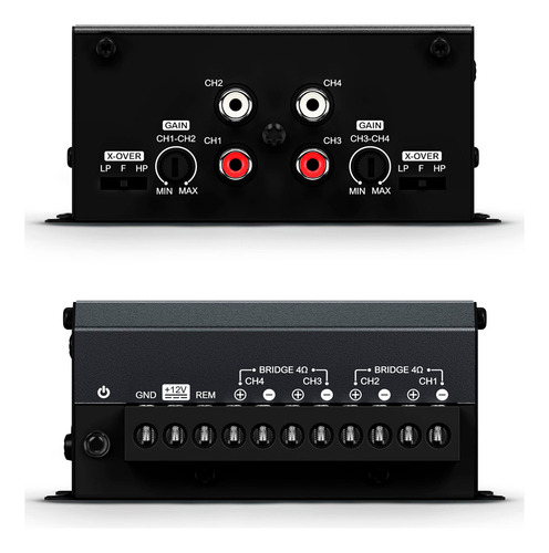 Soundigital Sd-400.4 Amp Kit 400 Rms+ Par Kit Falante 6x9pol