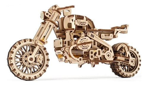 Rompecabezas 3d De Motocicleta Con Sidecar Ugr10 Kits ...