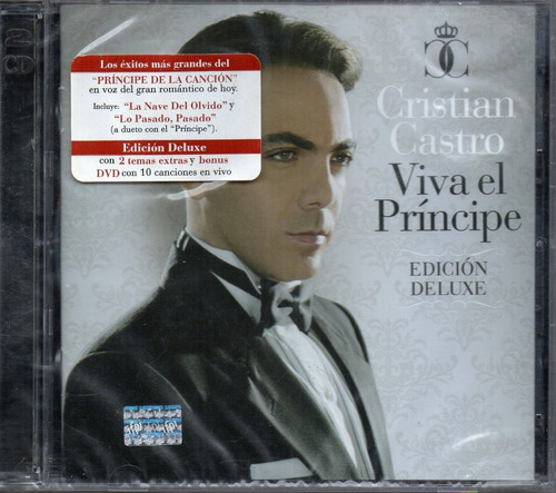 Cristian Castro / Viva El Príncipe Deluxe Cd + Dvd Como Nuev