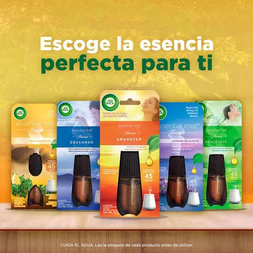 Air Wick® Essential Mist® Aparato y Repuesto Lavanda Relajante 20 mL